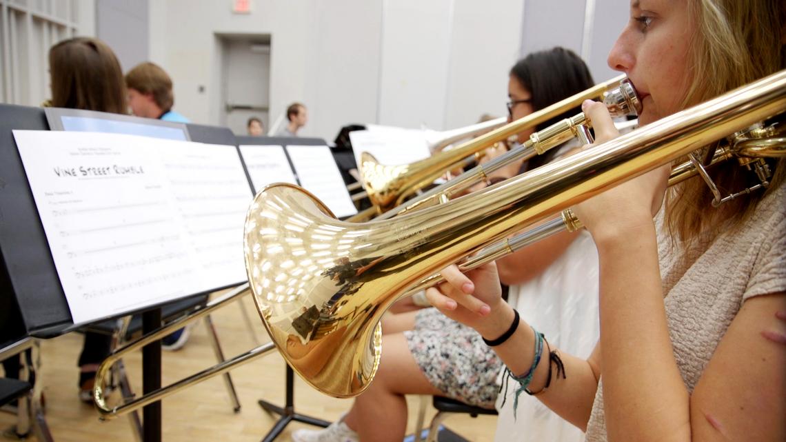 Student musicians have been tutored by some of the best in jazz at this week's Great Western Jazz Camp. 